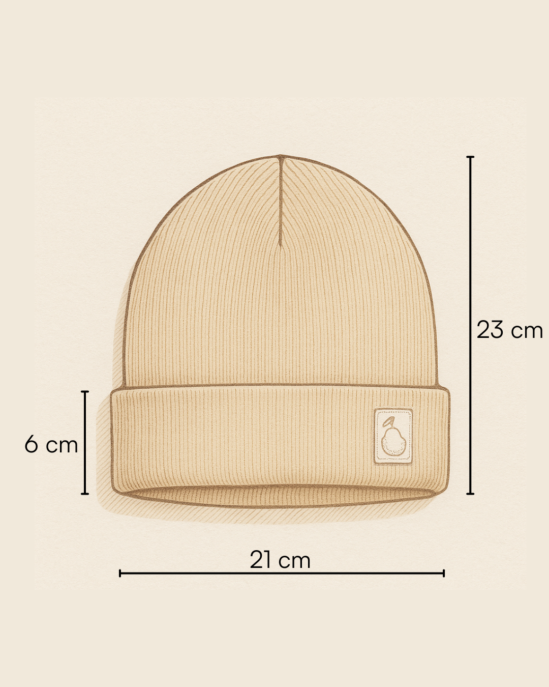 Beanie aus Merinowolle