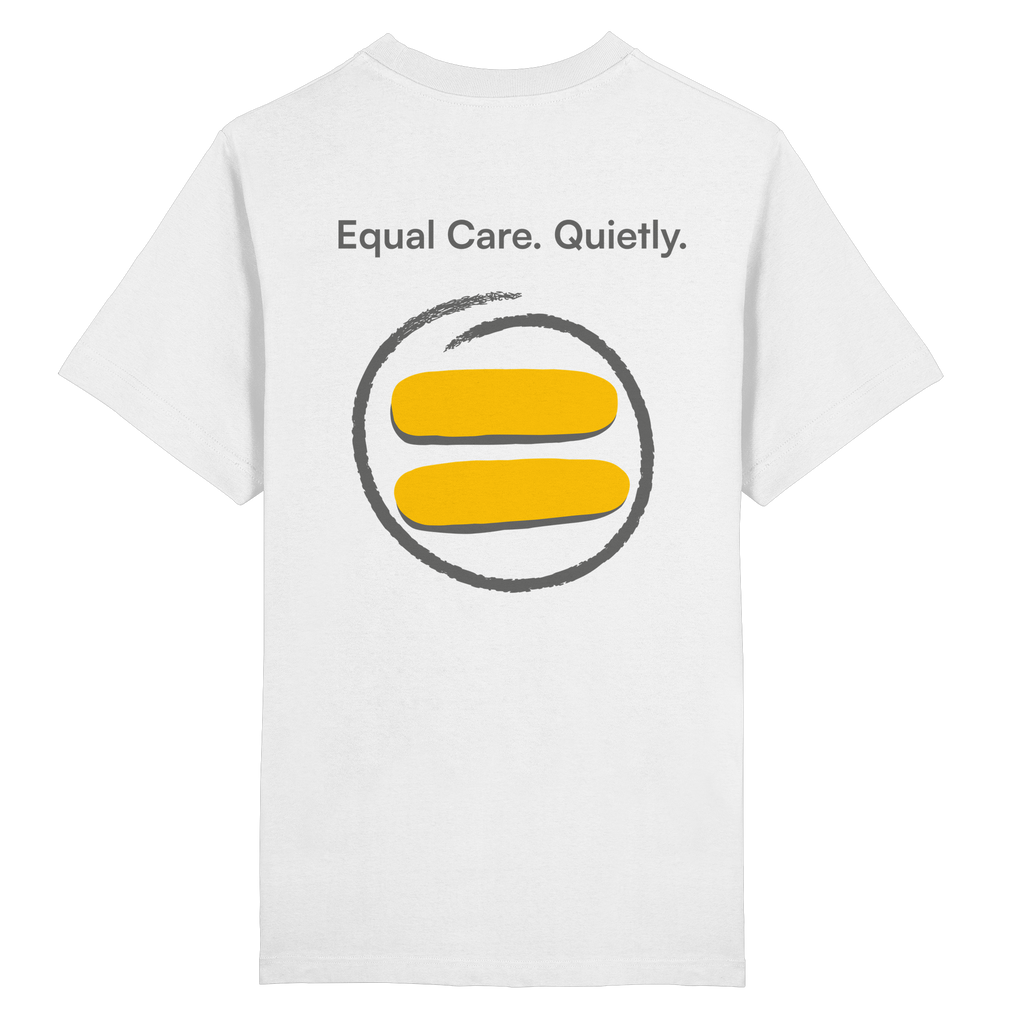 Equal Care Quietly - Heavy Oversized Organic Shirt