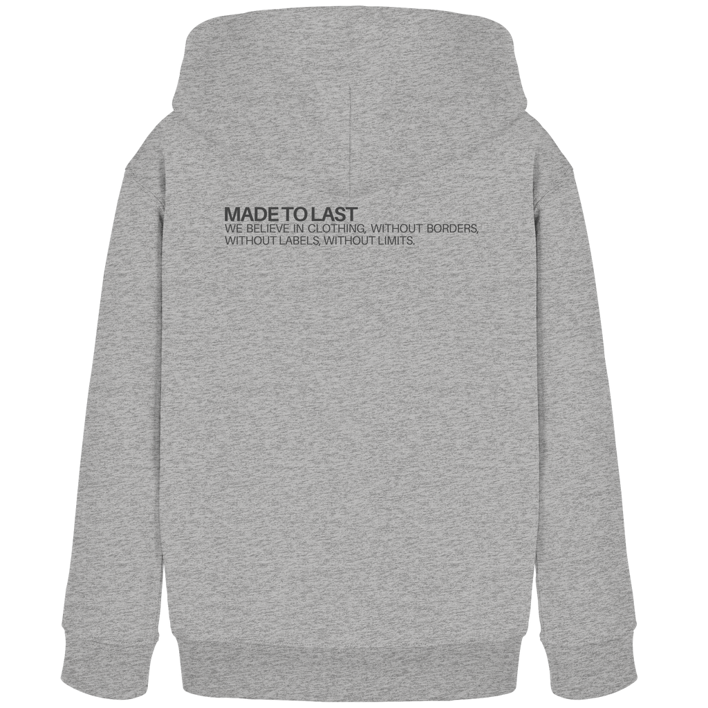 MadeToLast - Kids Organic Hoodie