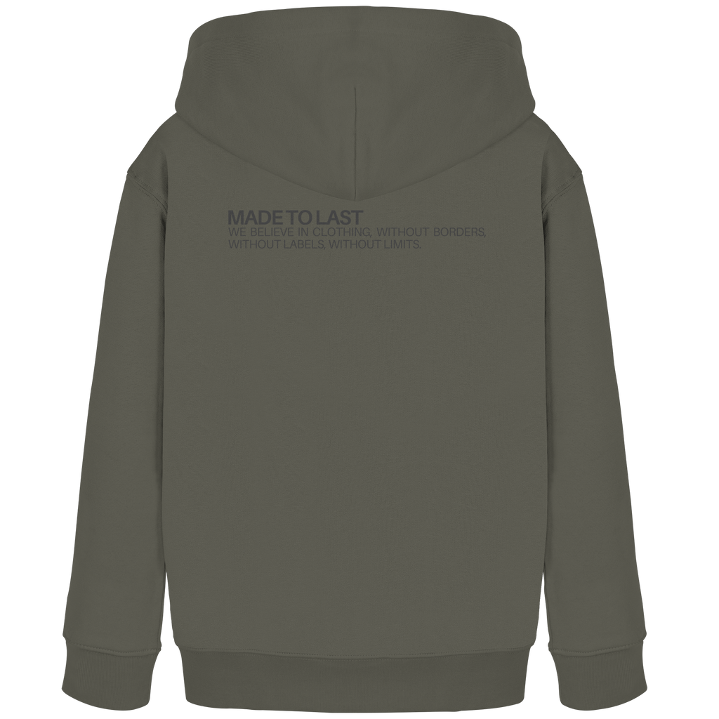 MadeToLast - Kids Organic Hoodie