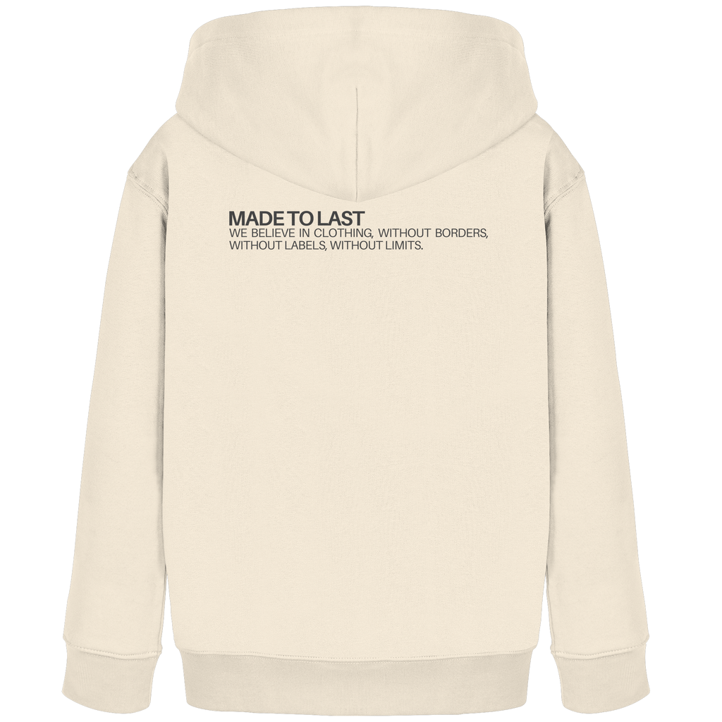 MadeToLast - Kids Organic Hoodie
