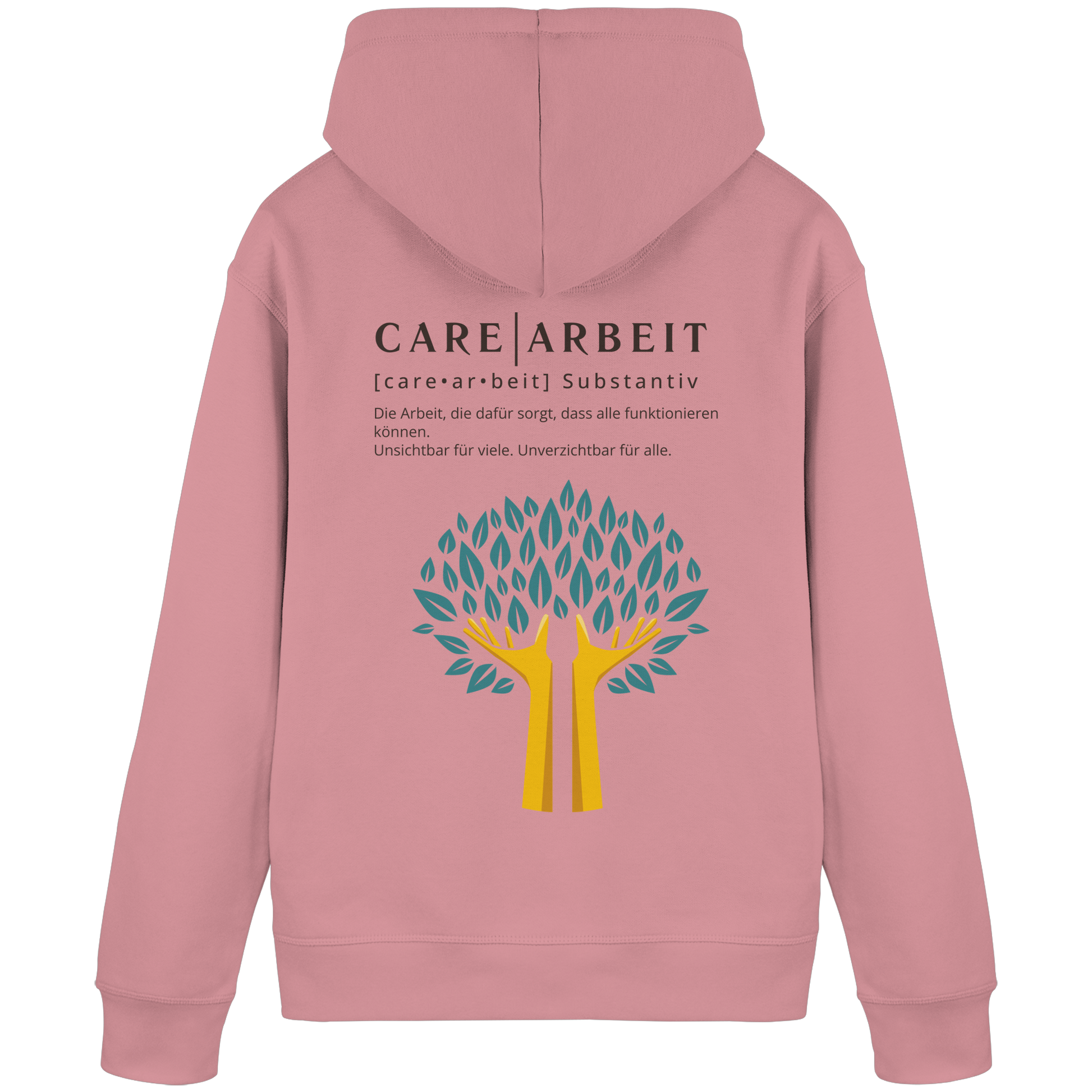 invisible work - Organic Basic Hoodie