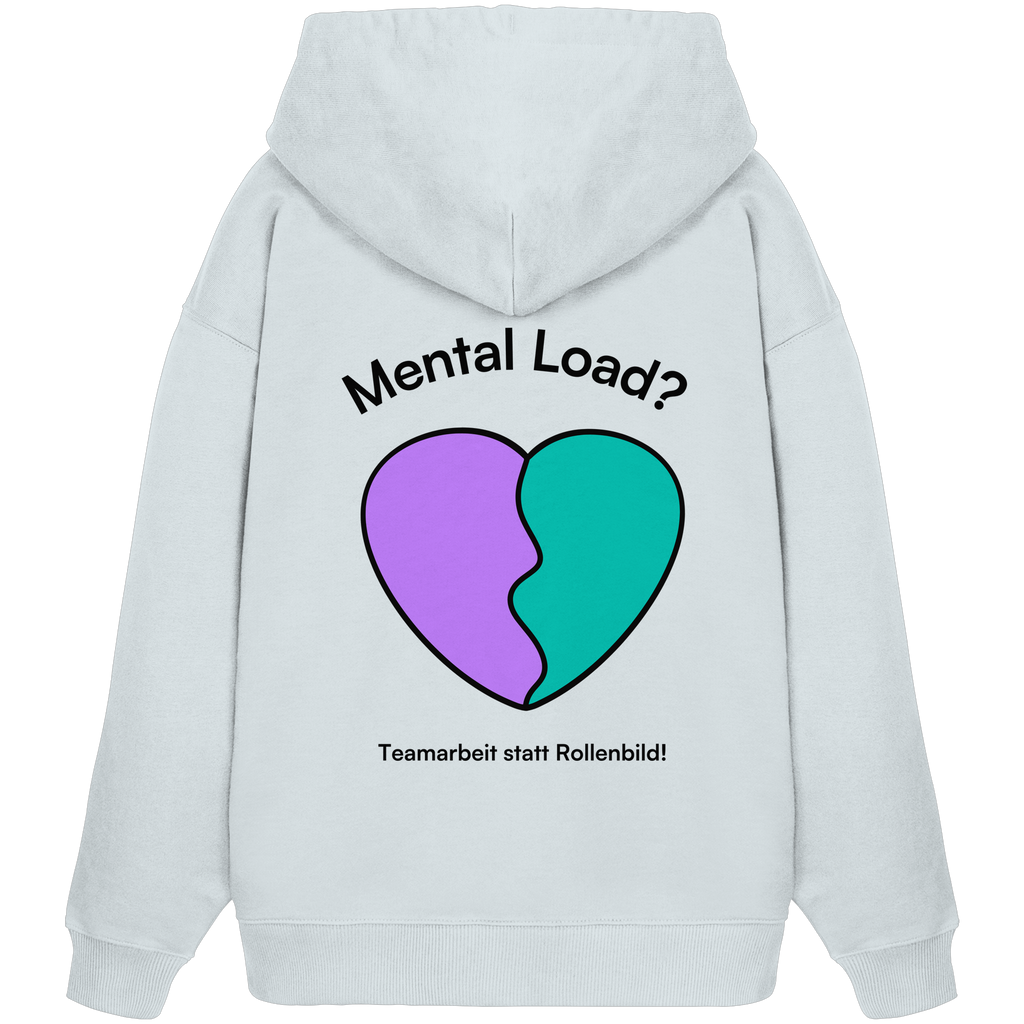 Mental Load - Organic Oversize Hoodie