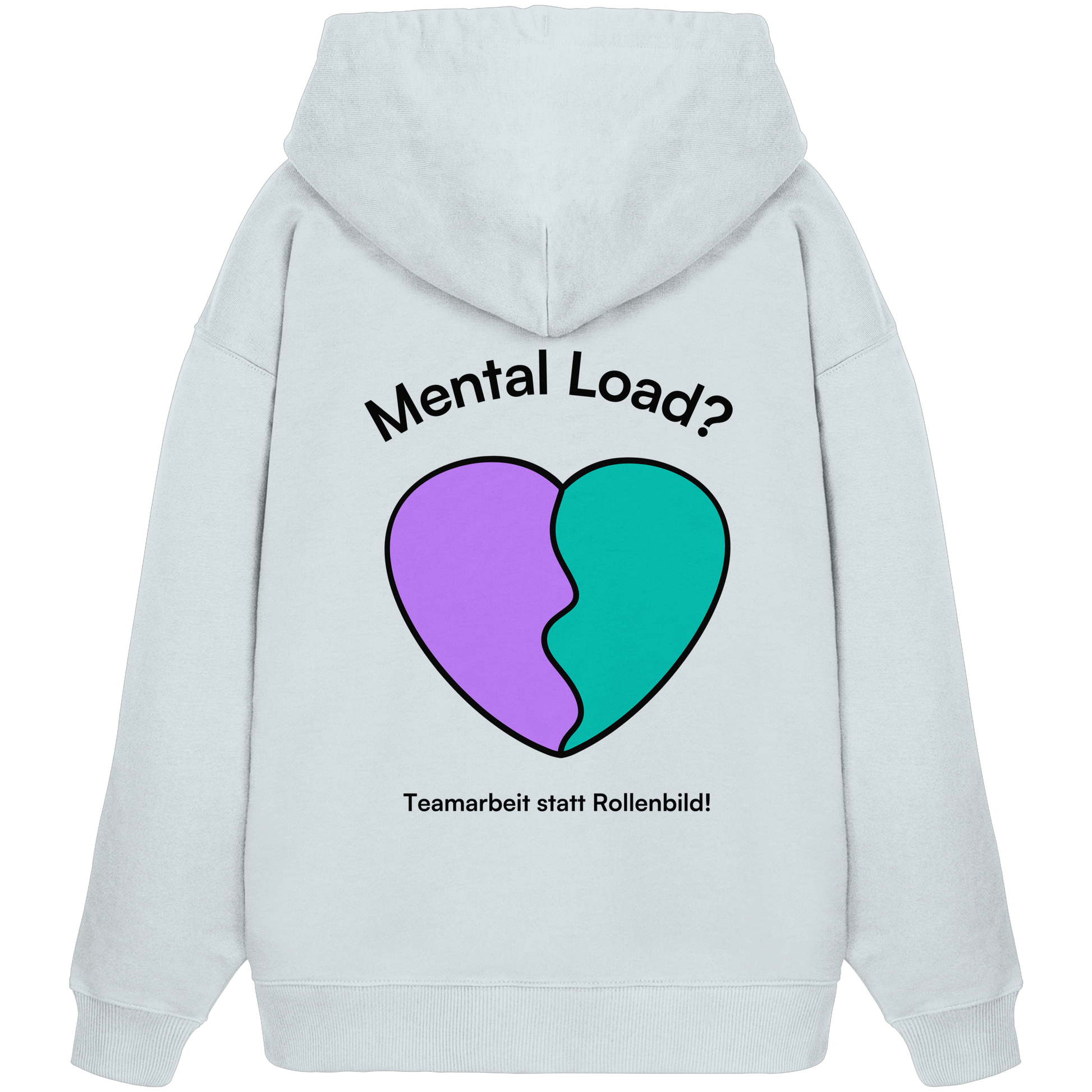 Mental Load - Organic Oversize Hoodie