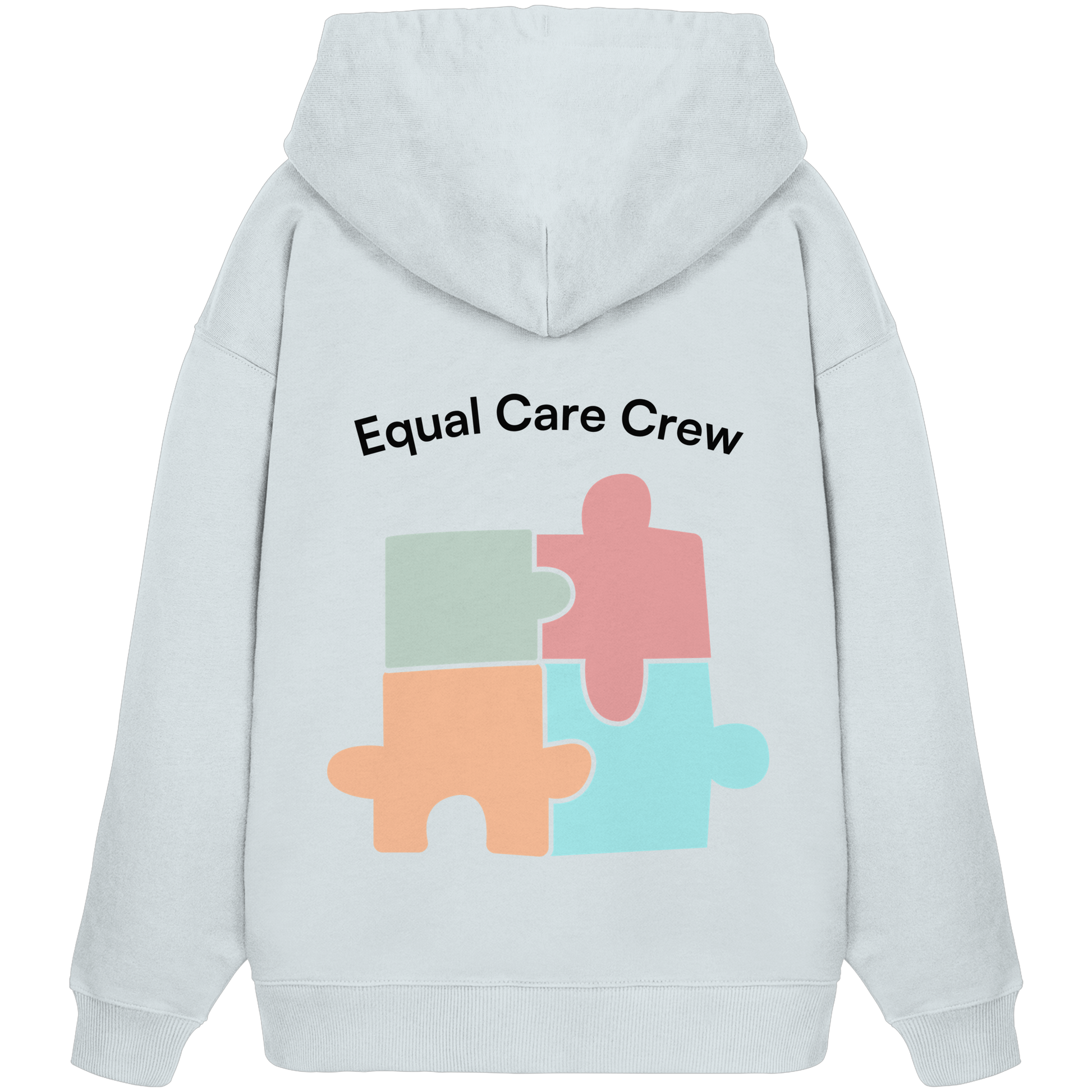 Equal Care Crew - Organic Oversize Hoodie