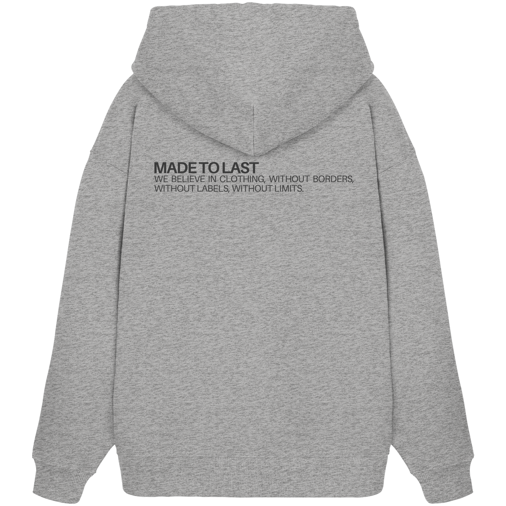 MadeToLast - Organic Oversize Hoodie