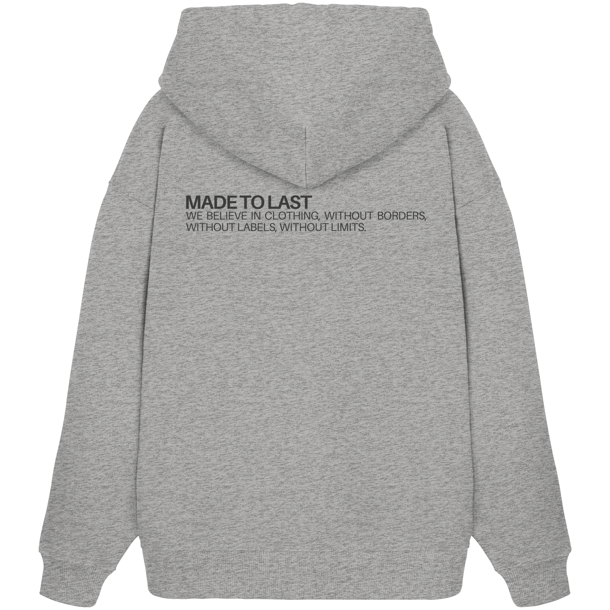 MadeToLast - Organic Oversize Hoodie