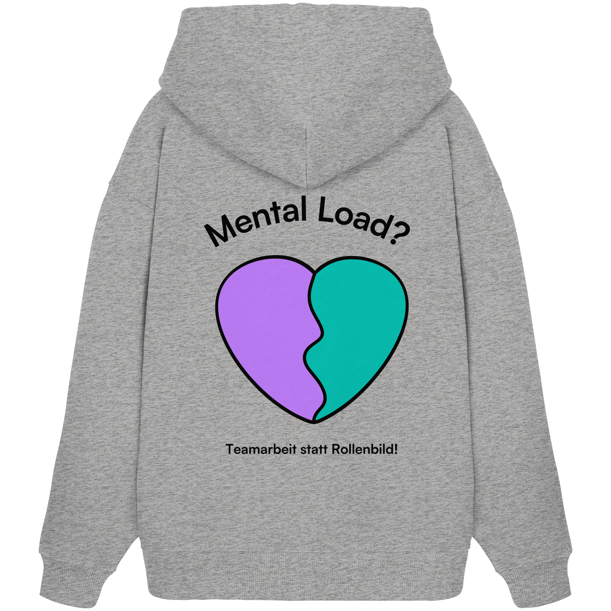 Mental Load - Organic Oversize Hoodie