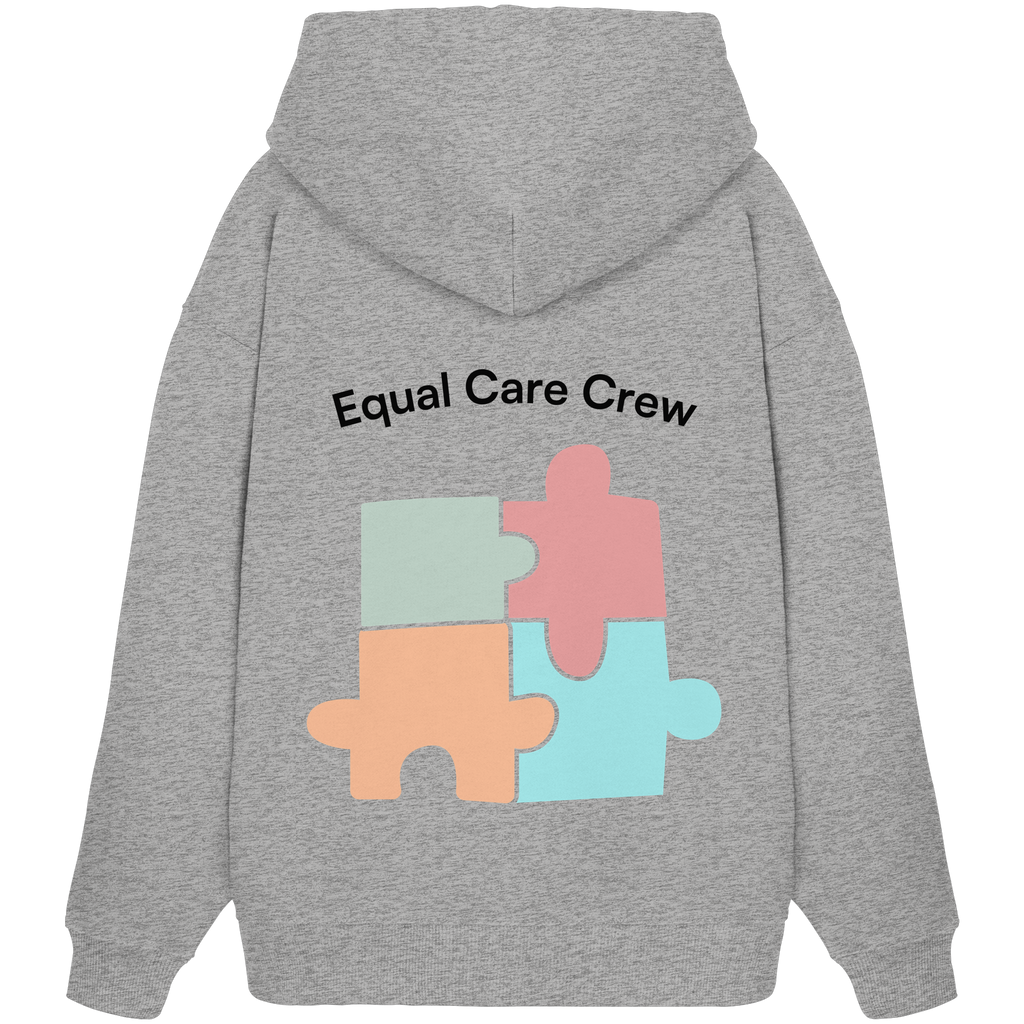 Equal Care Crew - Organic Oversize Hoodie