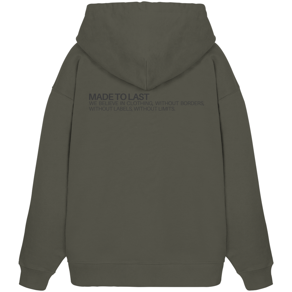 MadeToLast - Organic Oversize Hoodie