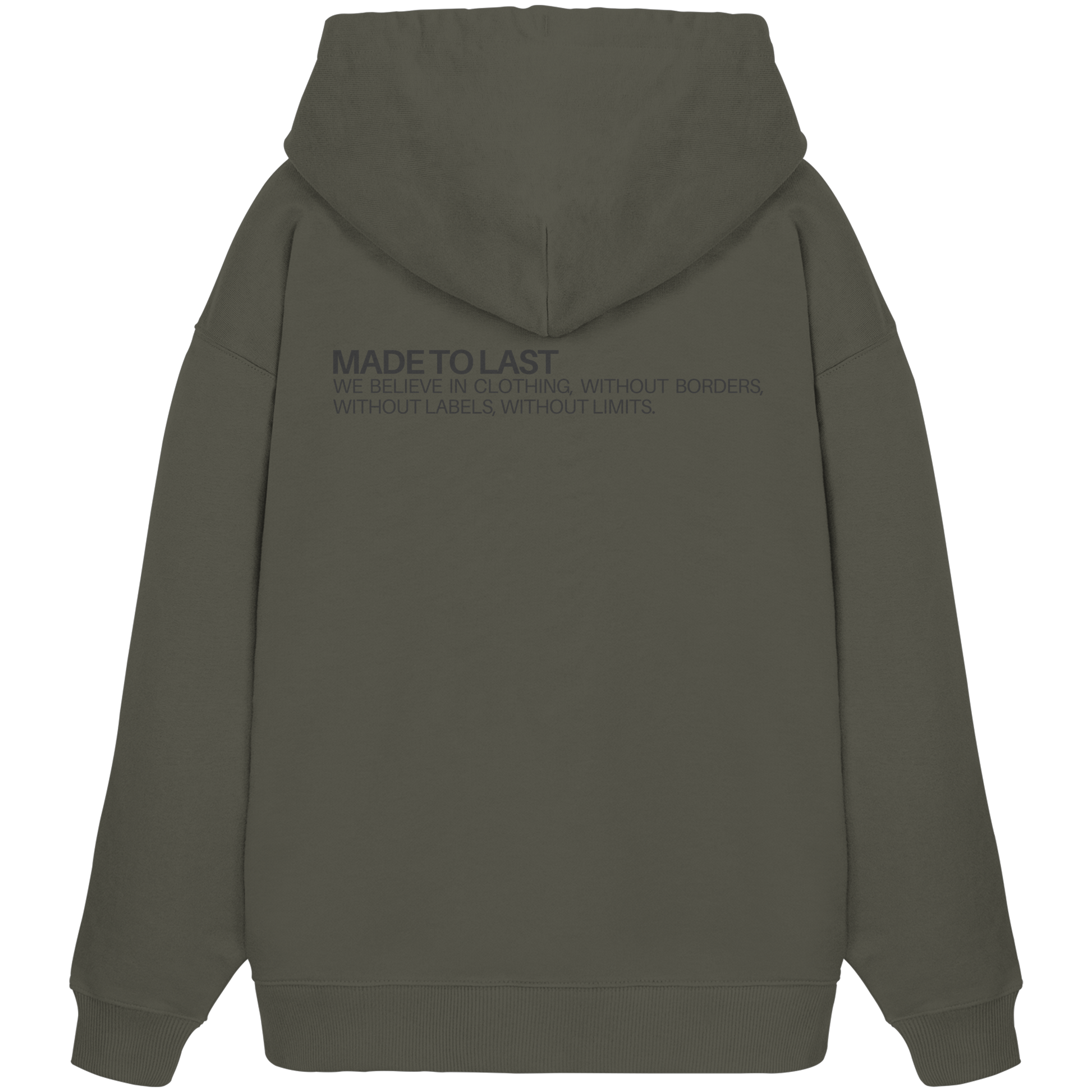 MadeToLast - Organic Oversize Hoodie