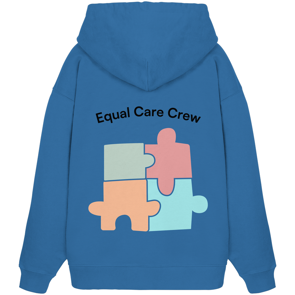 Equal Care Crew - Organic Oversize Hoodie