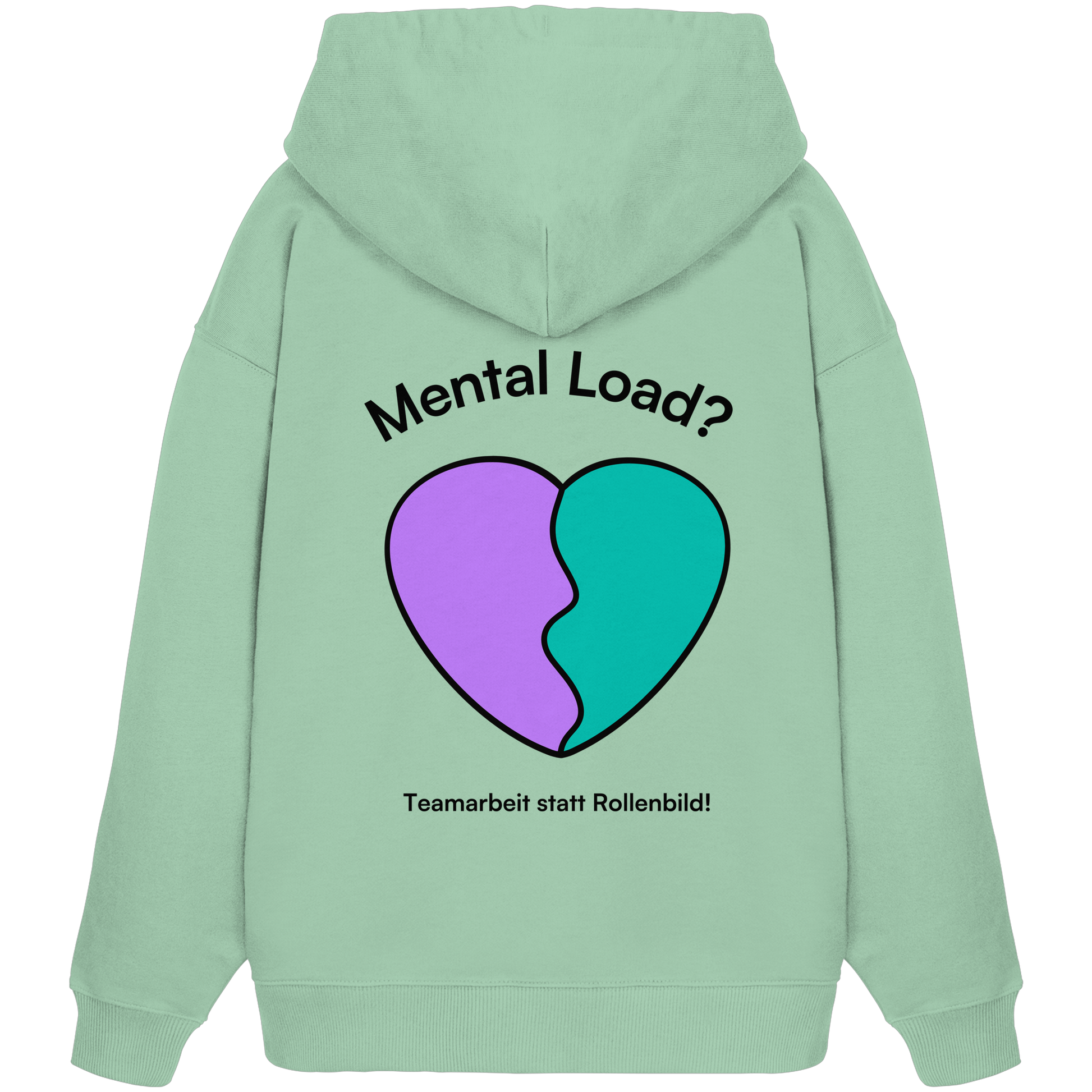 Mental Load - Organic Oversize Hoodie