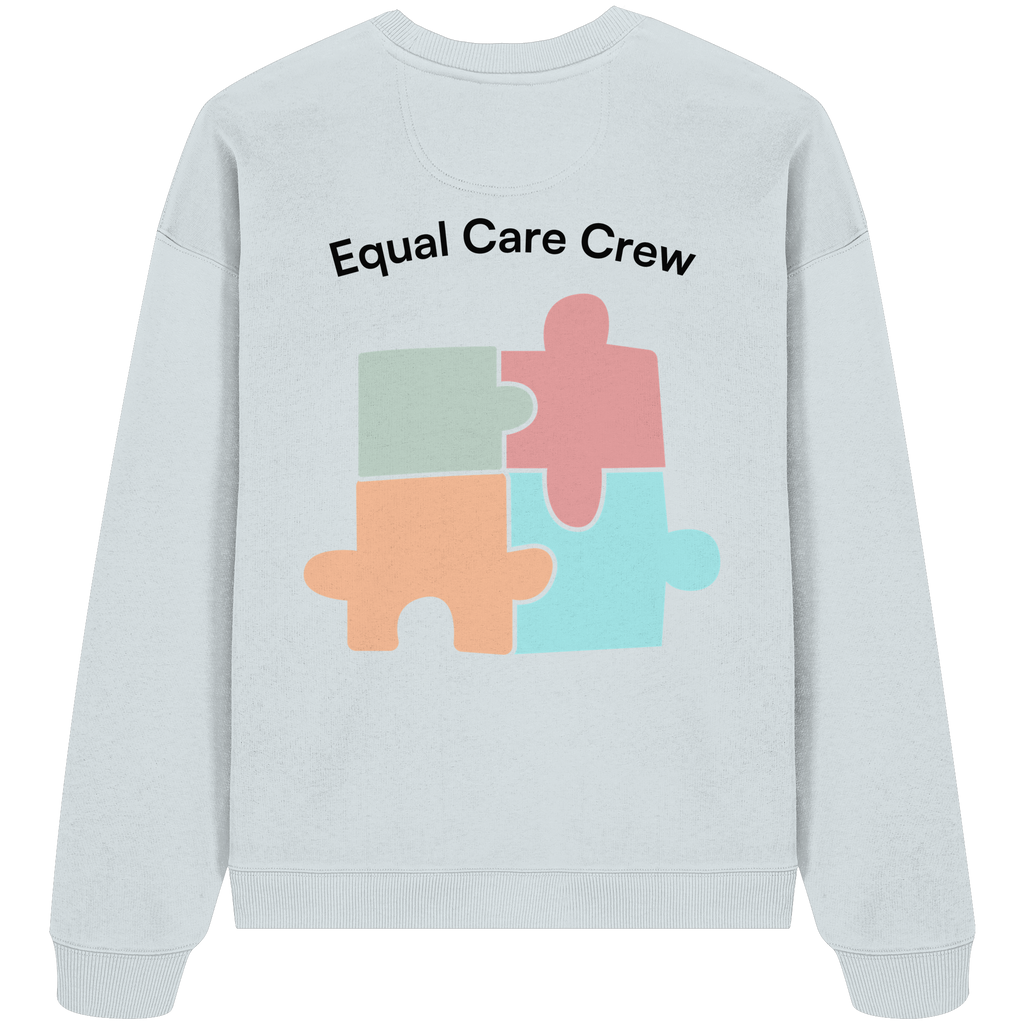 Equal Care Crew - Organic Oversize Sweatshirt
