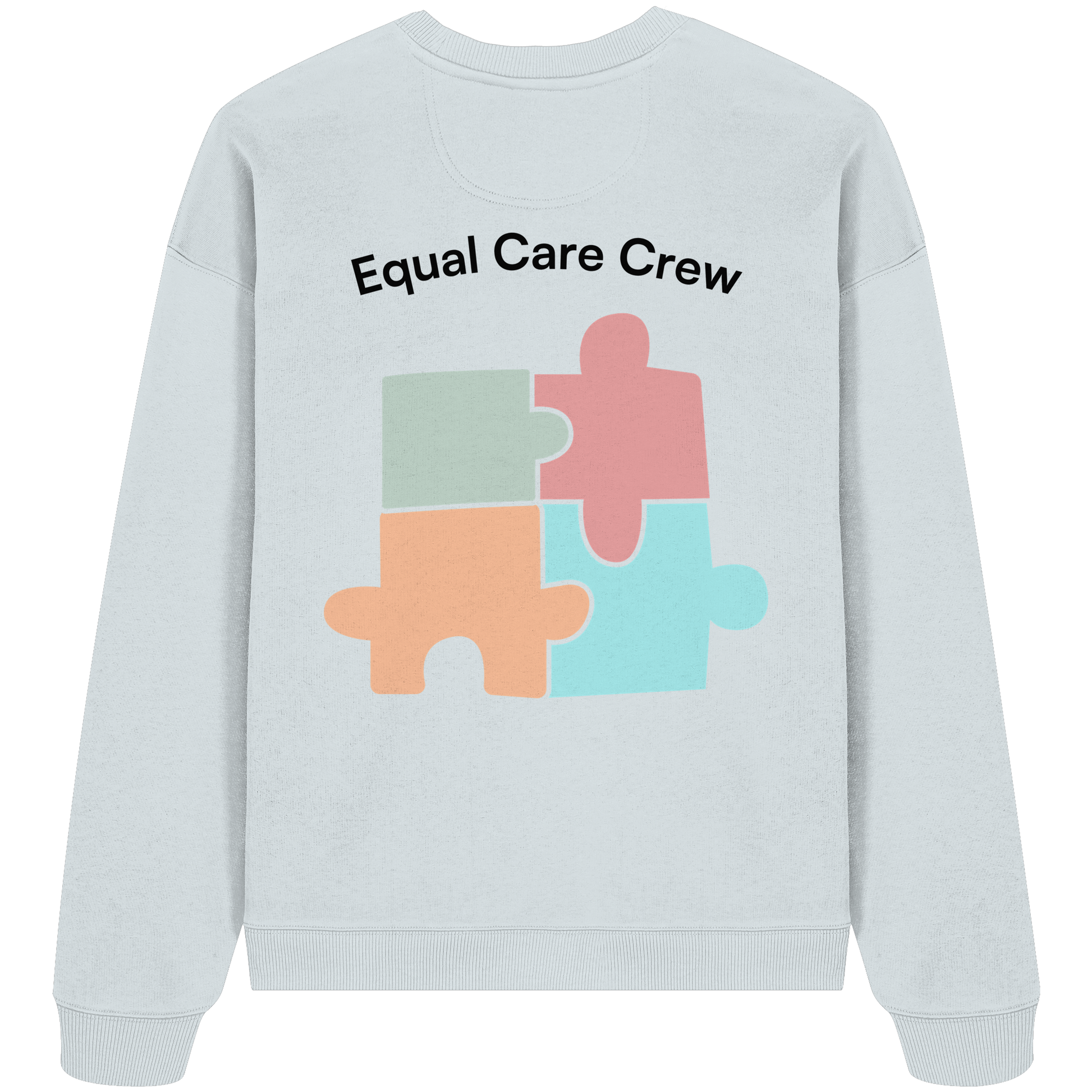 Equal Care Crew - Organic Oversize Sweatshirt