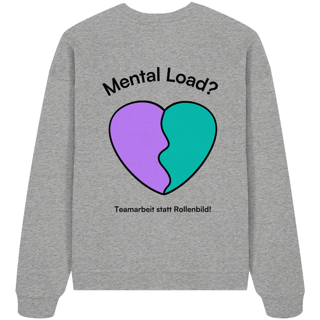 Mental Load - Organic Oversize Sweatshirt