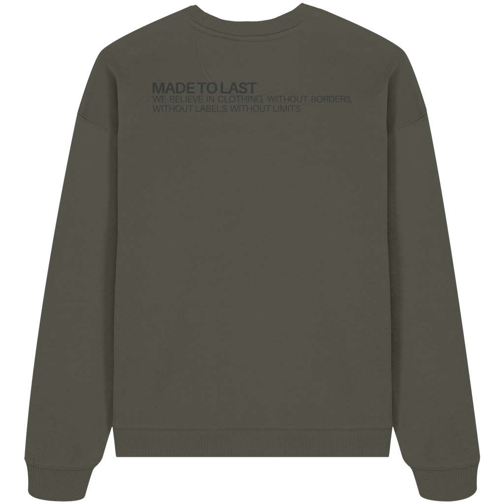 MadeToLast - Organic Oversize Sweatshirt