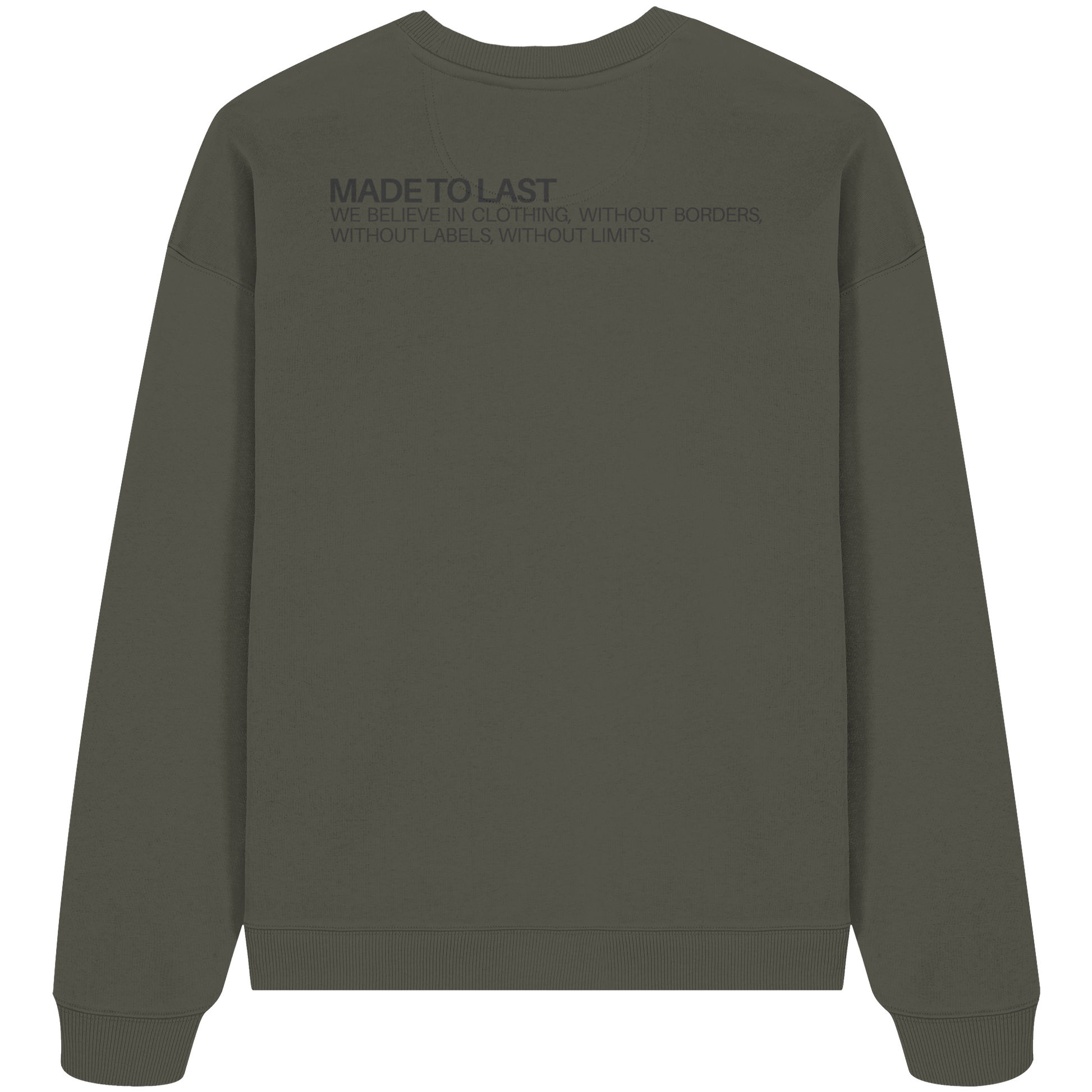 MadeToLast - Organic Oversize Sweatshirt