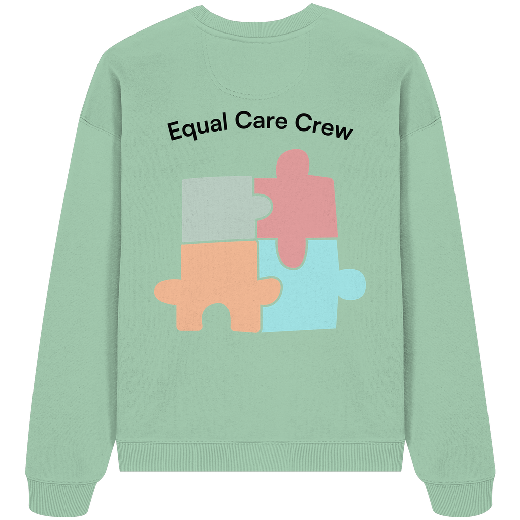 Equal Care Crew - Organic Oversize Sweatshirt