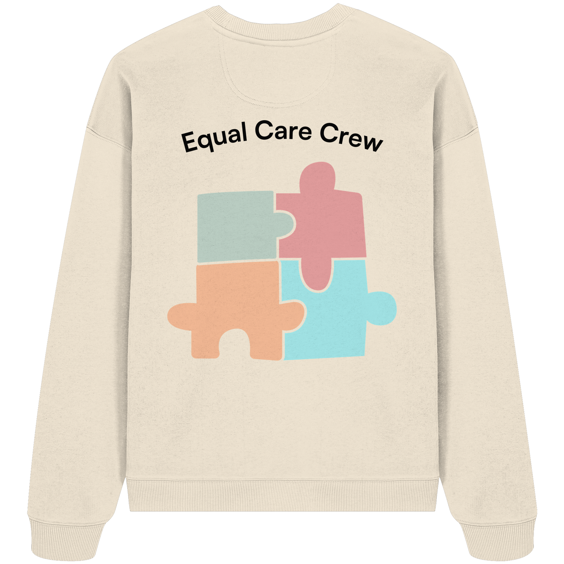 Equal Care Crew - Organic Oversize Sweatshirt