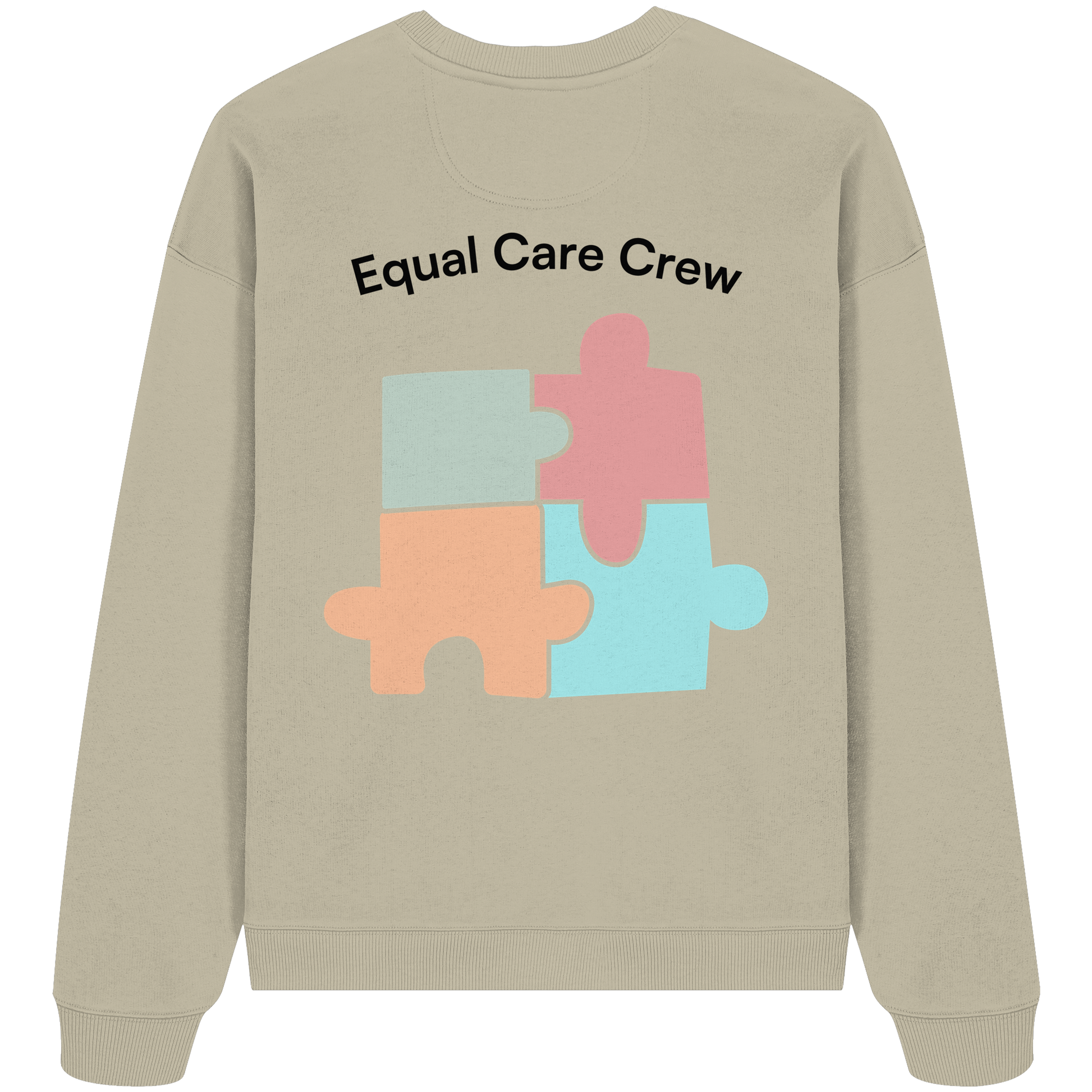 Equal Care Crew - Organic Oversize Sweatshirt