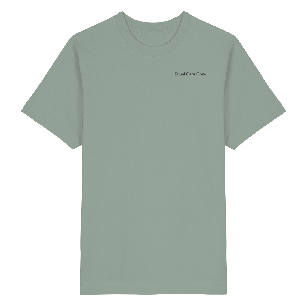 Equal Care Quietly - Heavy Oversized Organic Shirt