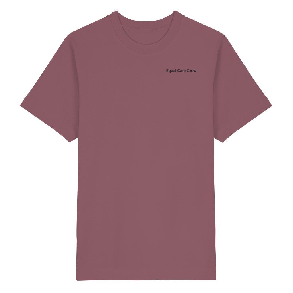 Equal Care Quietly - Heavy Oversized Organic Shirt