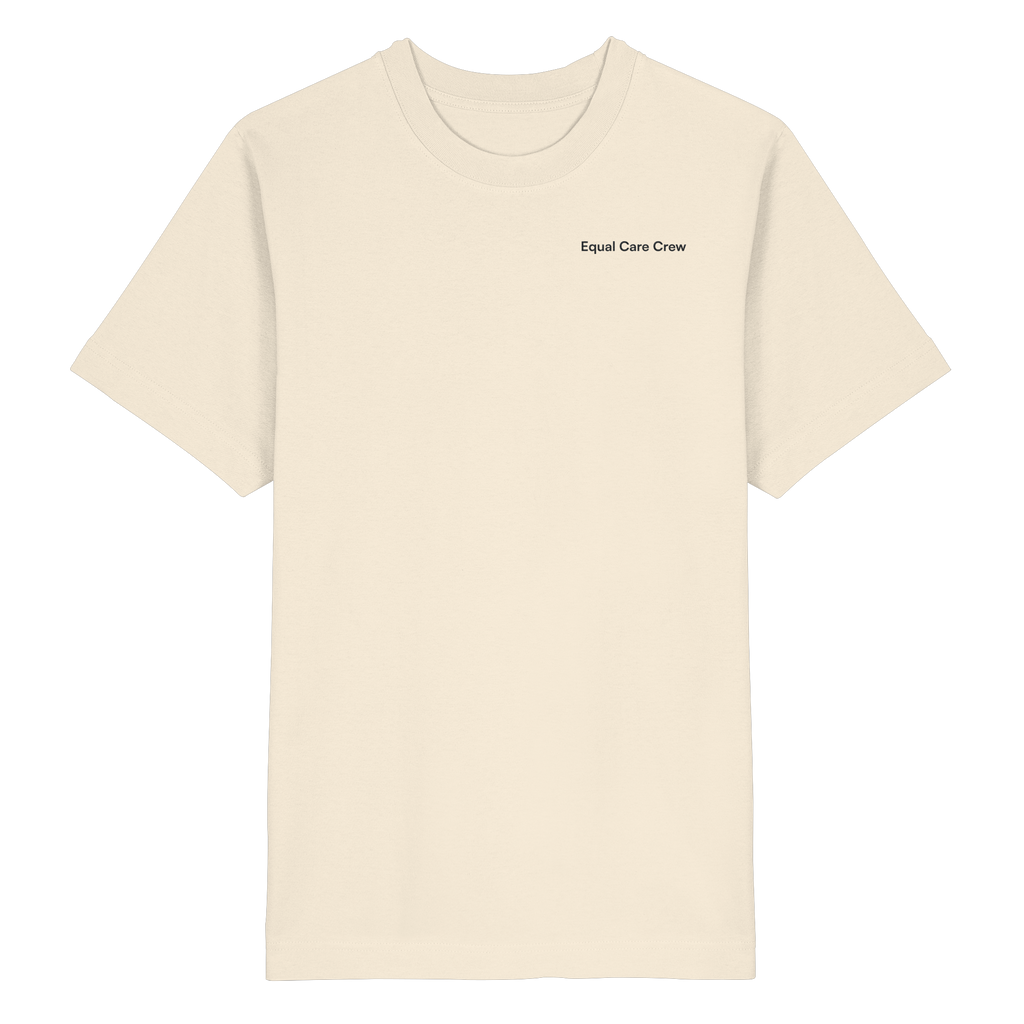 Equal Care Quietly - Heavy Oversized Organic Shirt