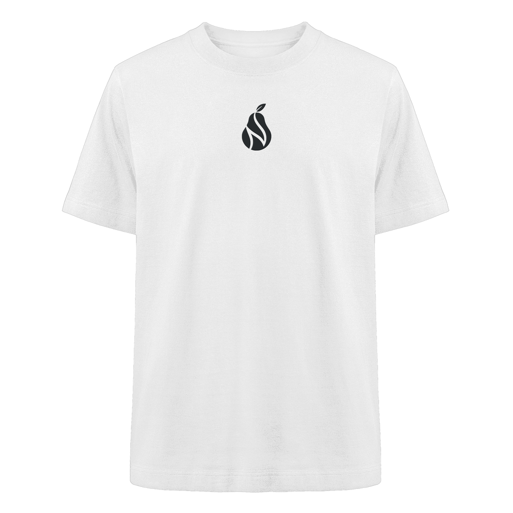 Gestickte Birne - Heavy Oversized Organic Shirt