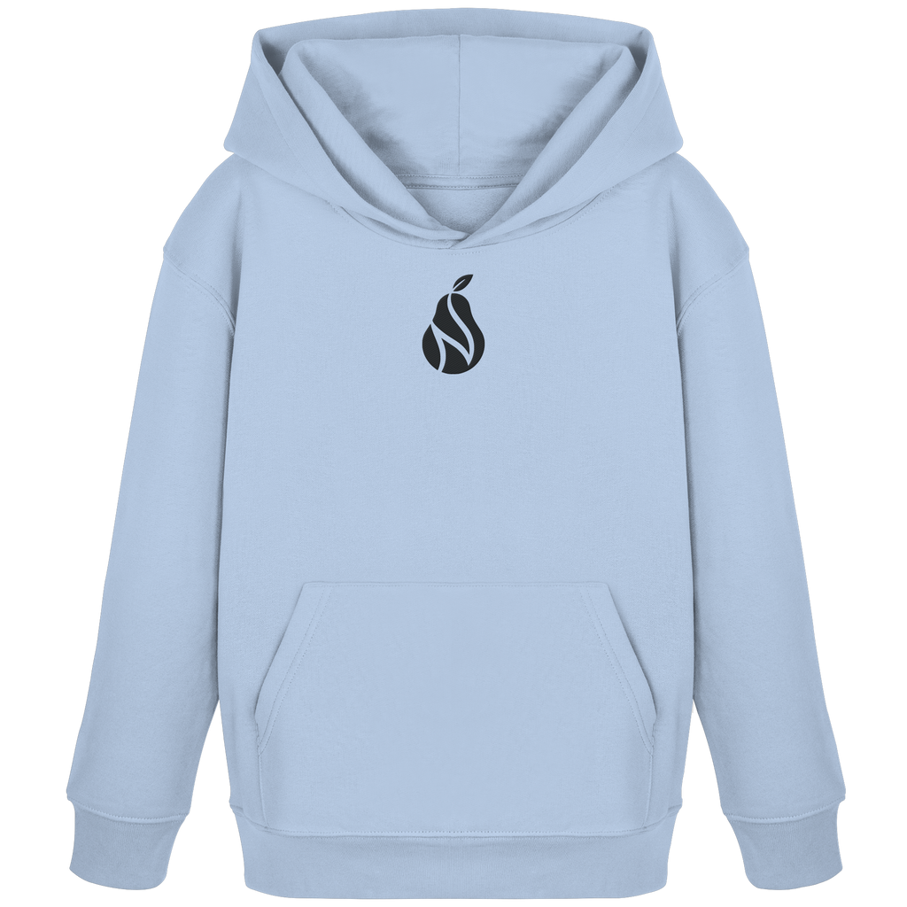Gestickte Birne - Kids Organic Hoodie