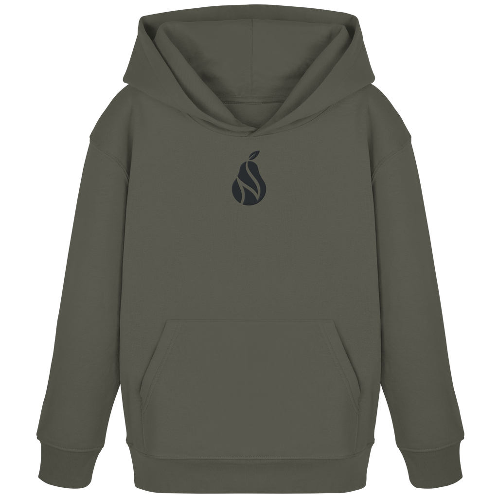 Gestickte Birne - Kids Organic Hoodie