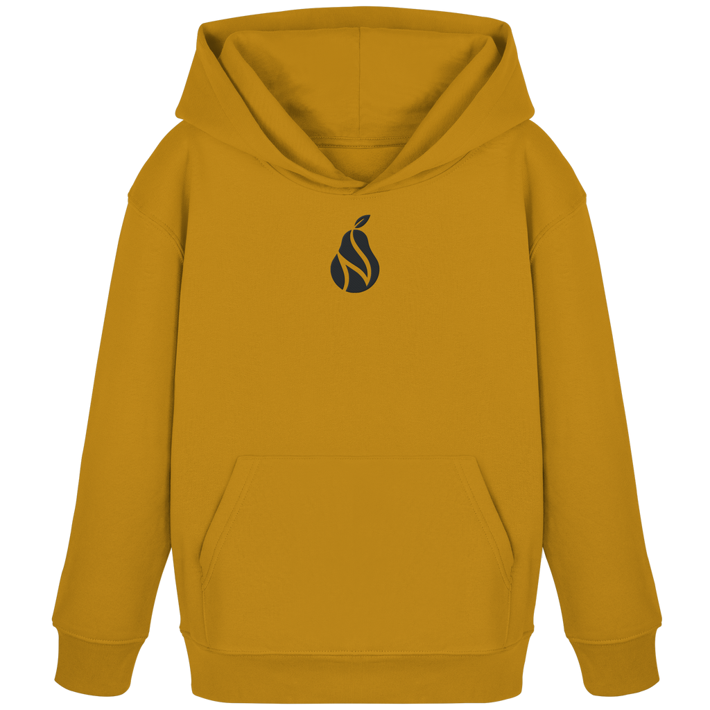Gestickte Birne - Kids Organic Hoodie