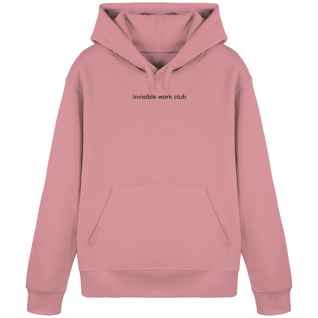 invisible work - Organic Basic Hoodie