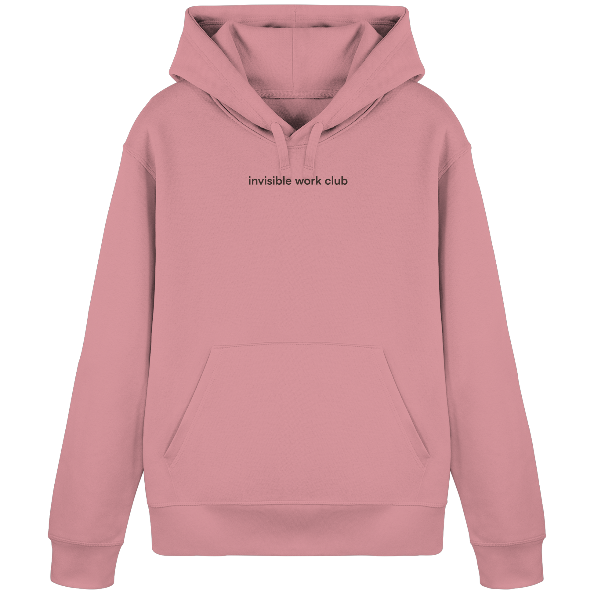invisible work - Organic Basic Hoodie