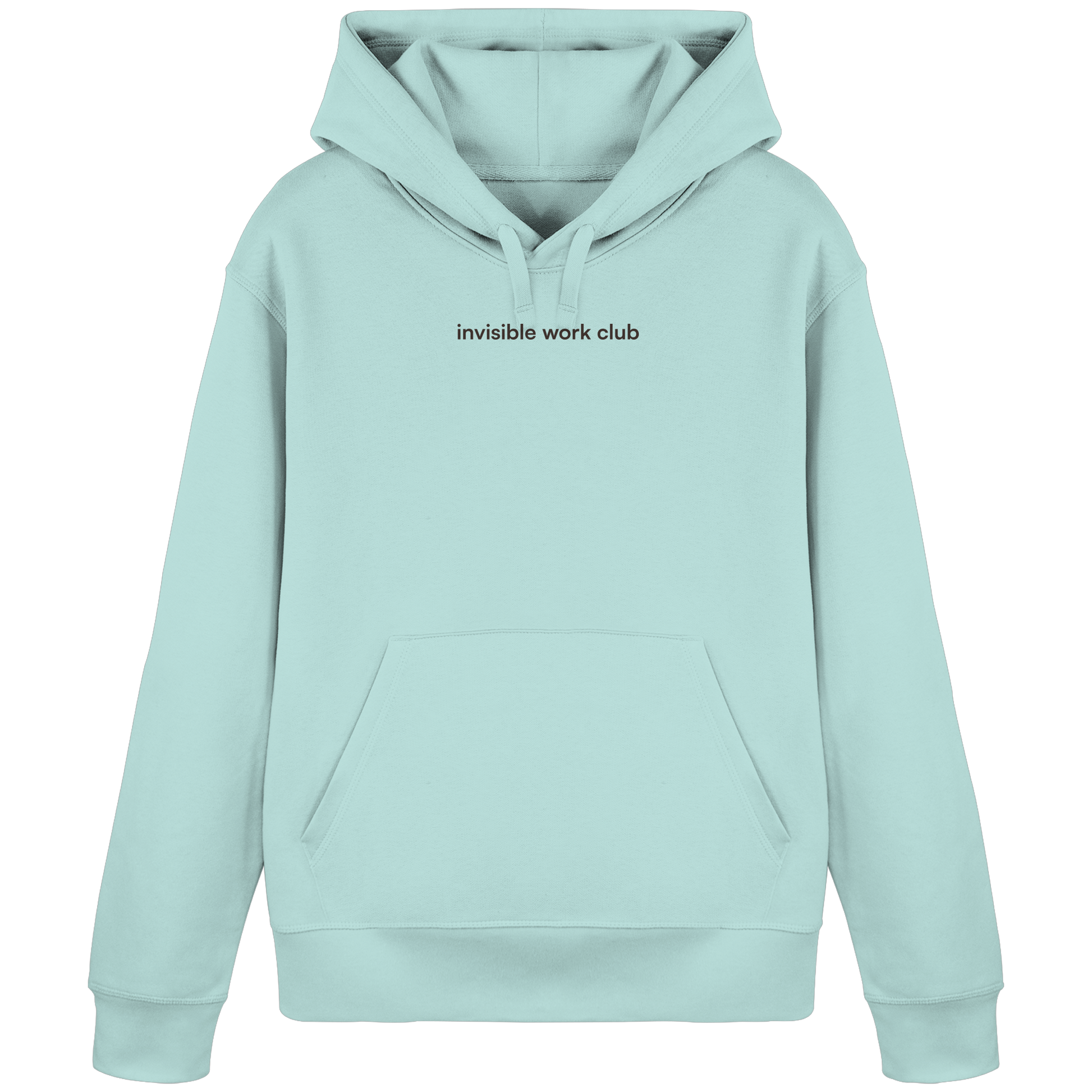 invisible work - Organic Basic Hoodie