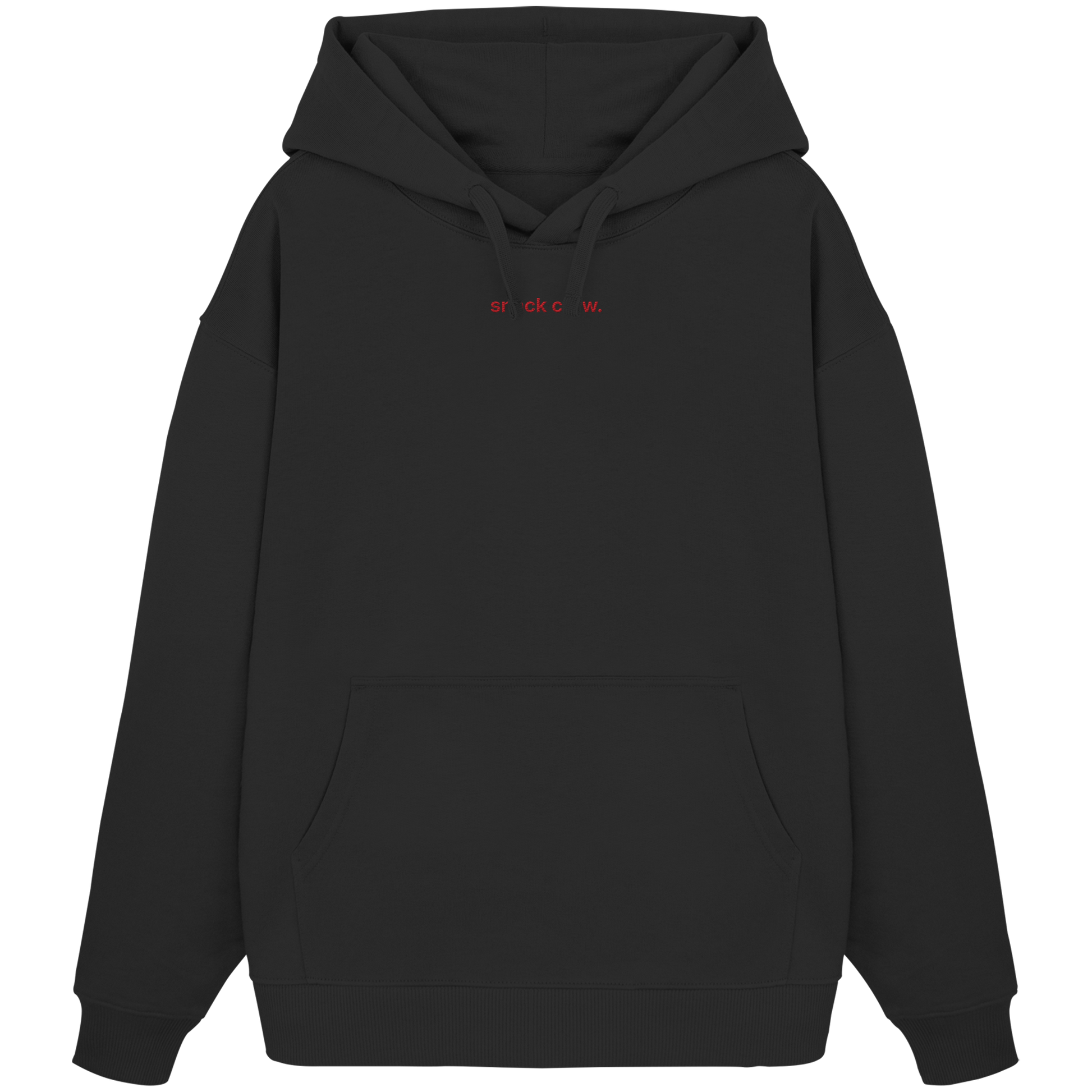 snack crew - Organic Oversize Hoodie