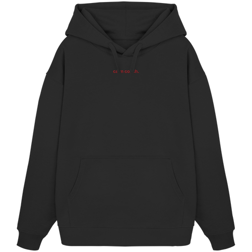 calm coach - Organic Oversize Hoodie