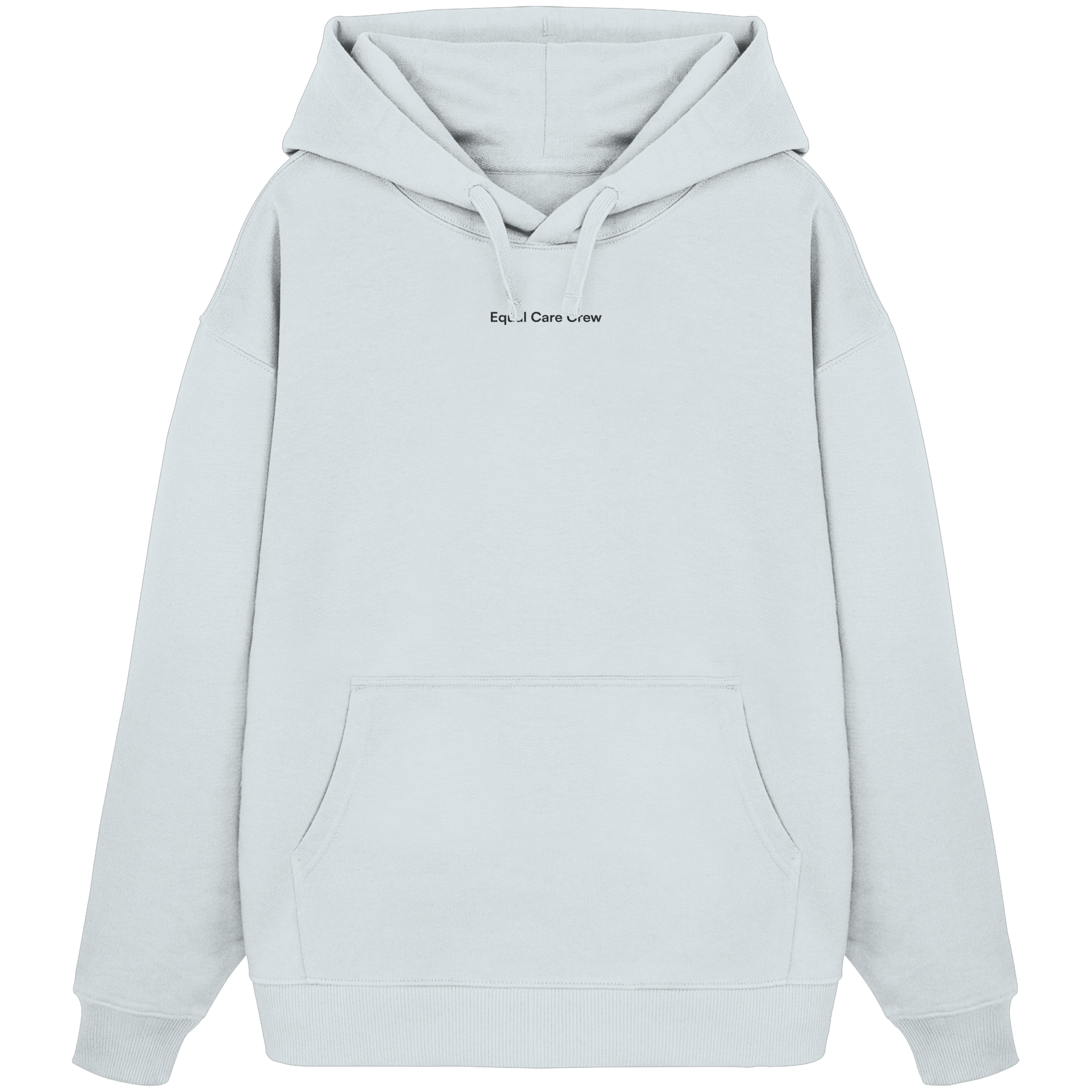 Equal Care Quietly - Organic Oversize Hoodie
