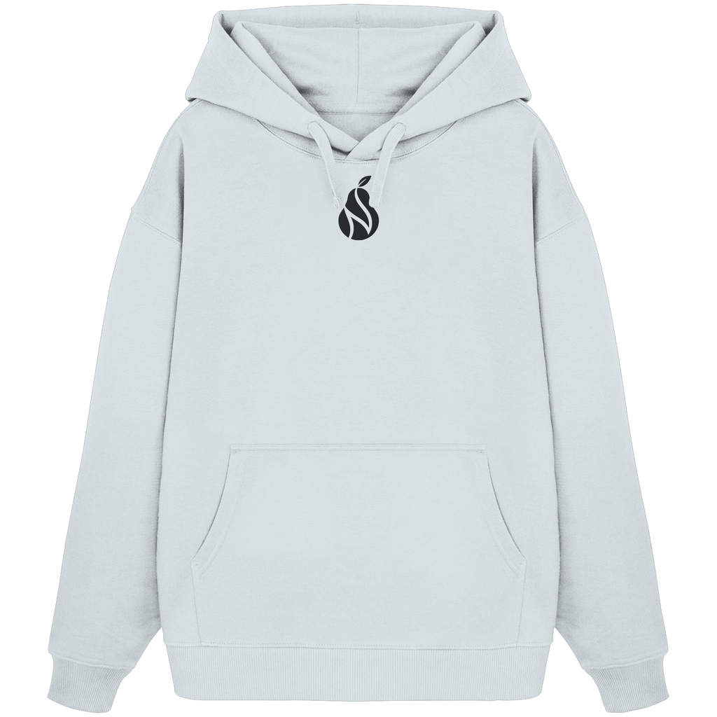 Gestickte Birne - Organic Oversize Hoodie