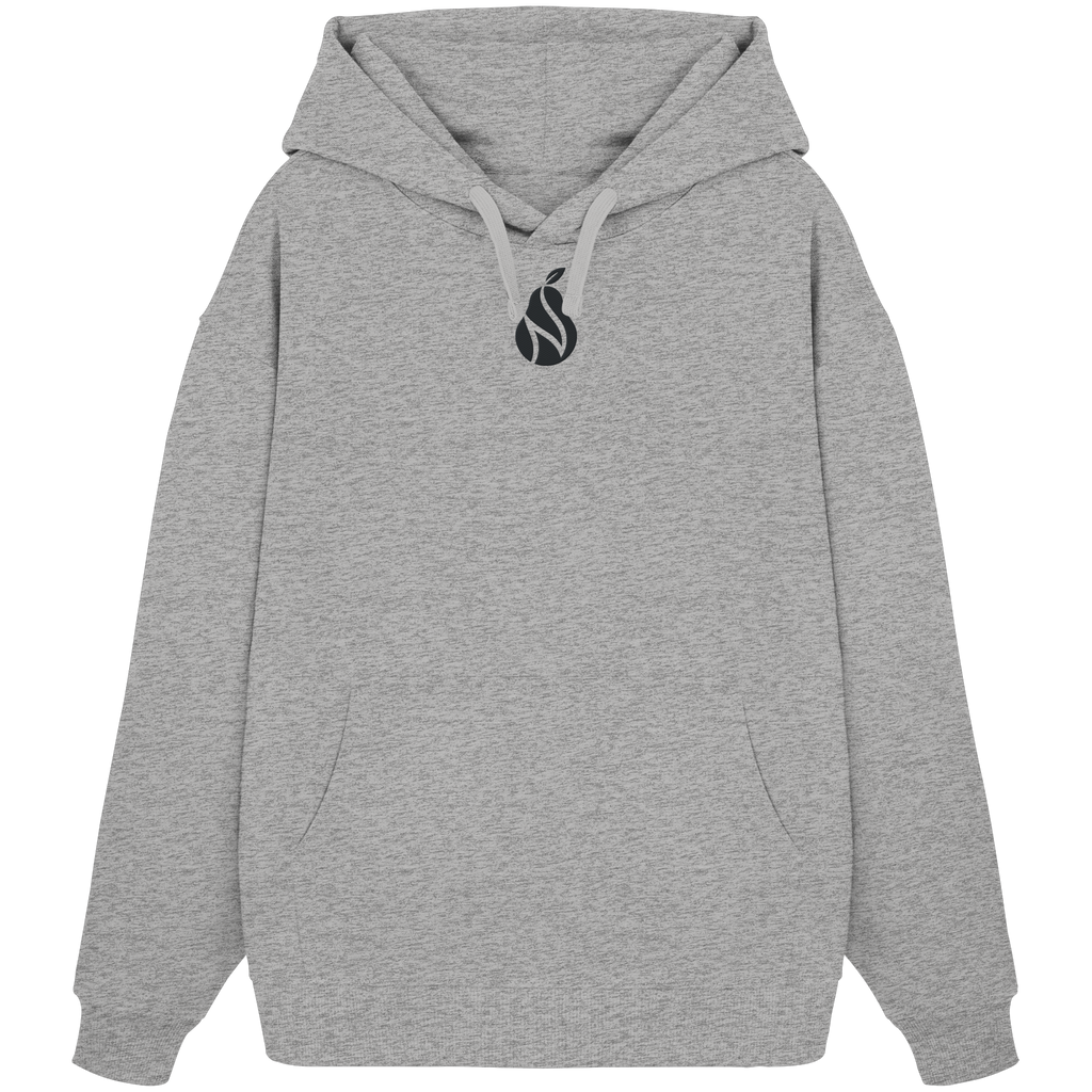 Gestickte Birne - Organic Oversize Hoodie