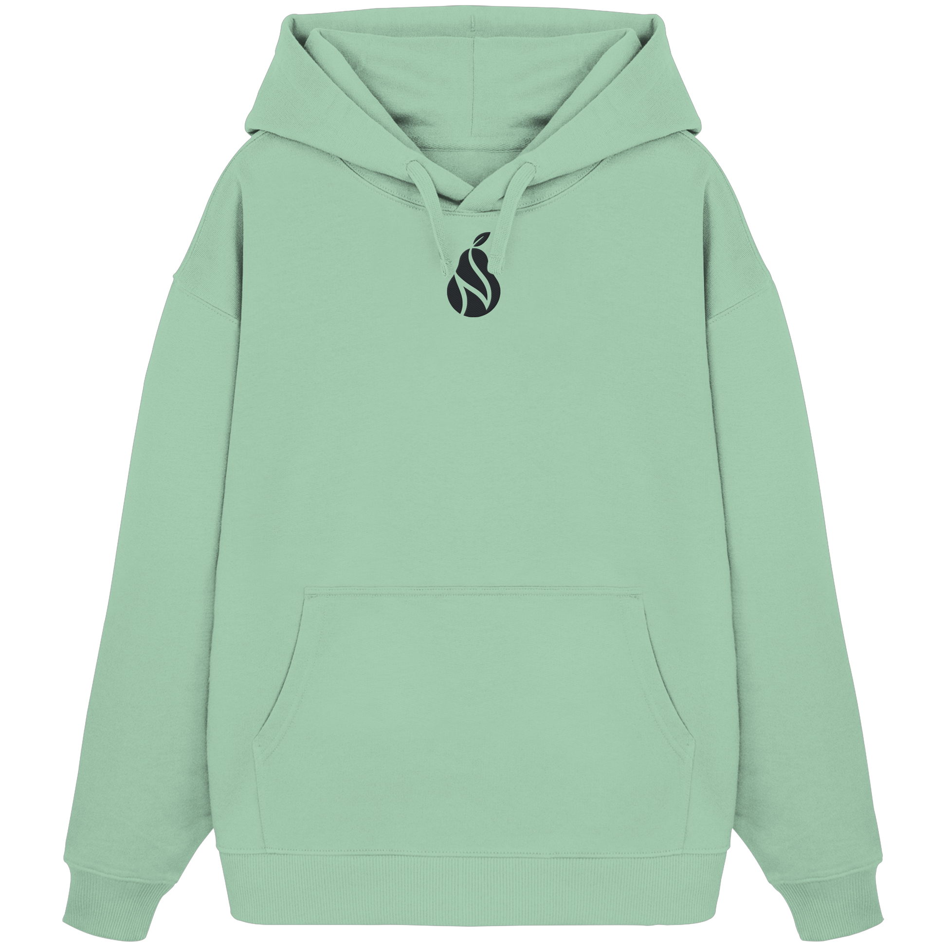 Gestickte Birne - Organic Oversize Hoodie