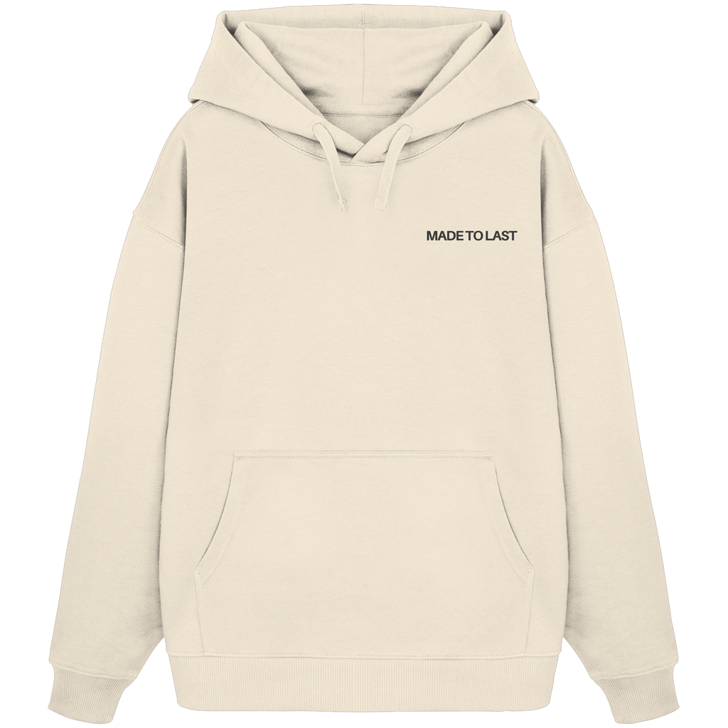 MadeToLast - Organic Oversize Hoodie