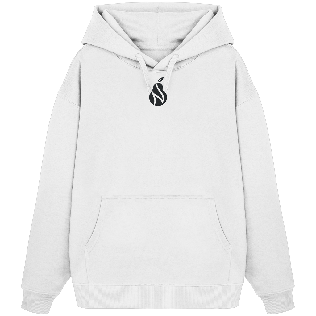 Gestickte Birne - Organic Oversize Hoodie