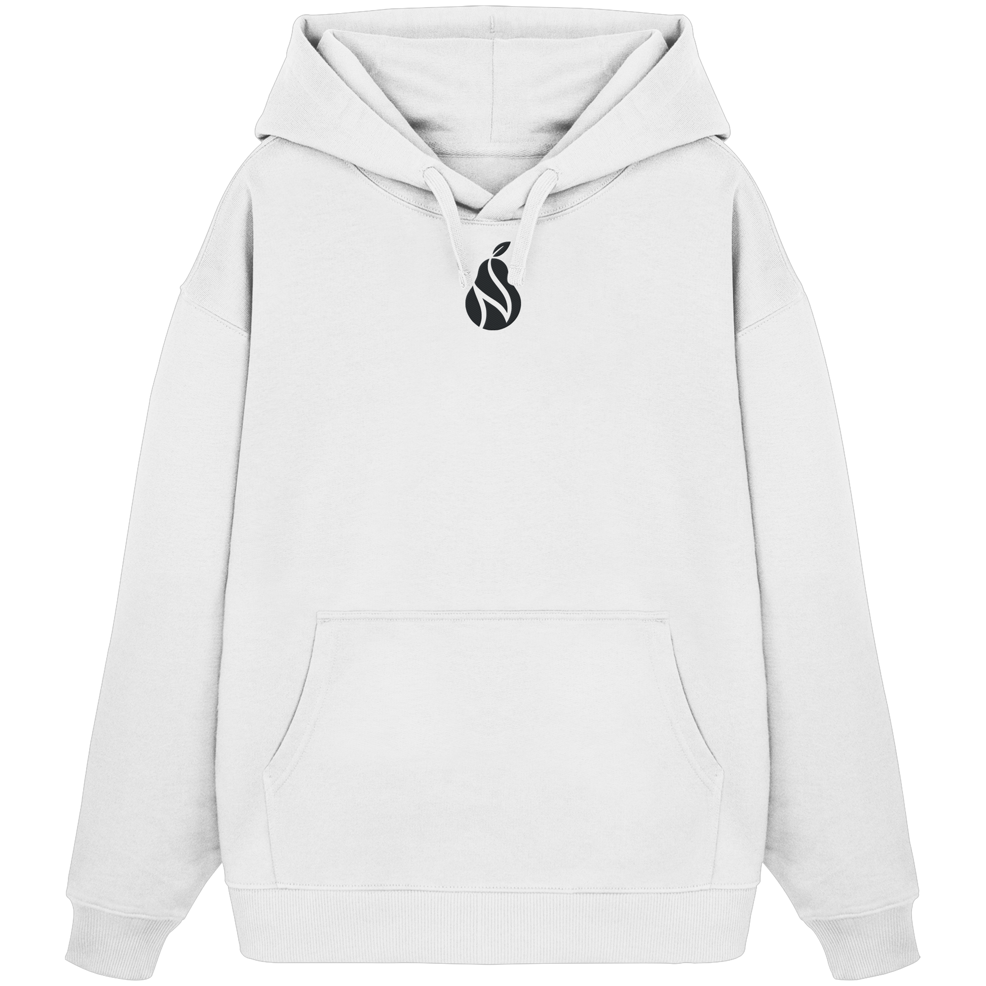 Gestickte Birne - Organic Oversize Hoodie