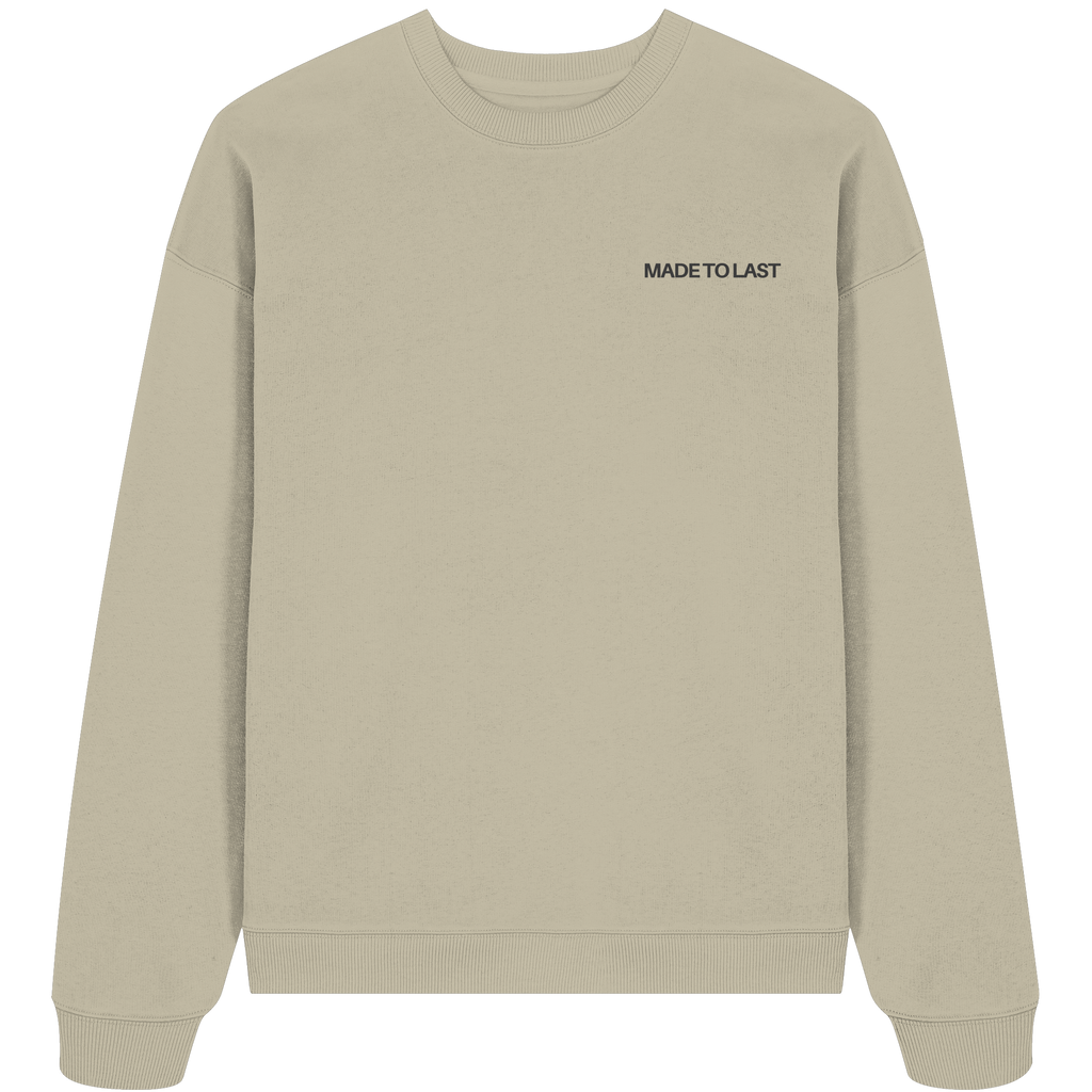 MadeToLast - Organic Oversize Sweatshirt